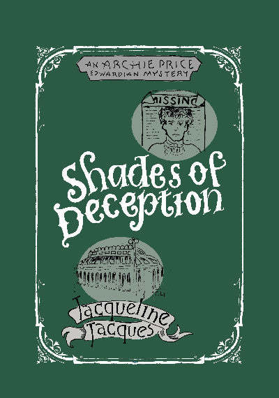 Clawr llyfr / Book cover: Shades of Deception