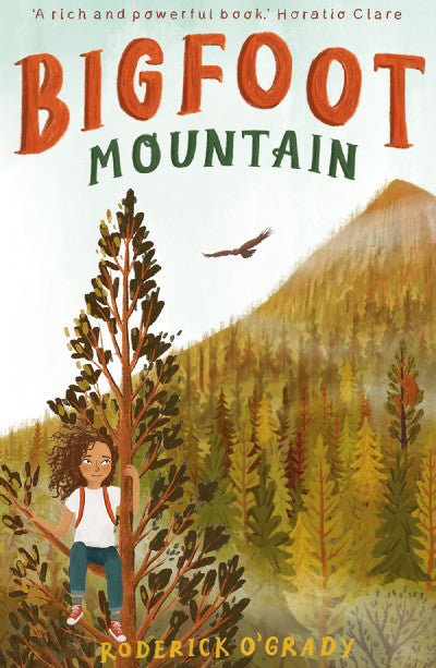 Clawr llyfr / Book cover: Bigfoot Mountain