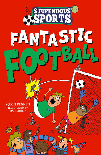 Clawr llyfr / Book cover: Stupendous Sports: Fantastic Football