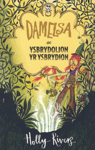Clawr llyfr / Book cover: Damelsa: Damelsa ac Ysbrydolion yr Ysbrydion