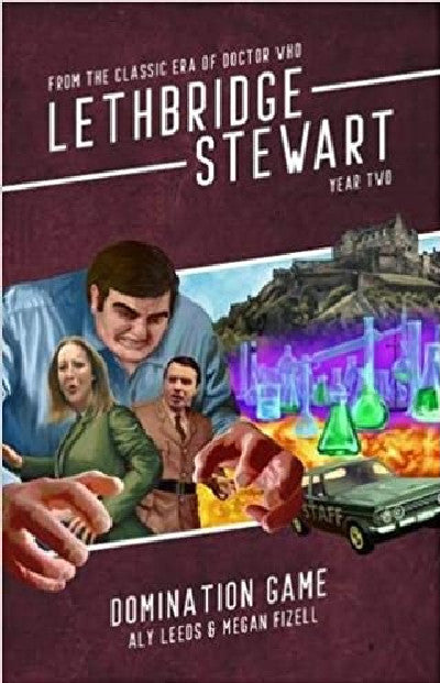 Clawr llyfr / Book cover: Lethbridge-Stewart: Domination Game