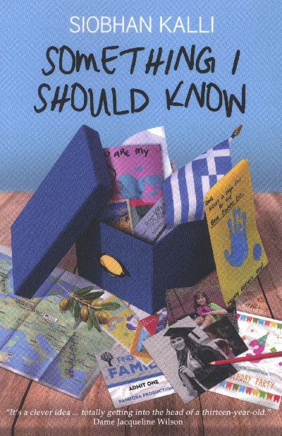 Clawr llyfr / Book cover: Something I Should Know