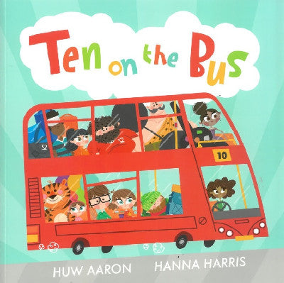 Clawr llyfr / Book cover: Ten on the Bus