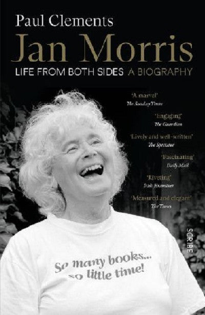 Clawr llyfr / Book cover: Jan Morris: Life from Both Sides