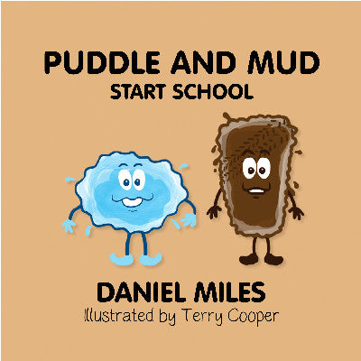 Clawr llyfr / Book cover: Puddle and Mud Start School