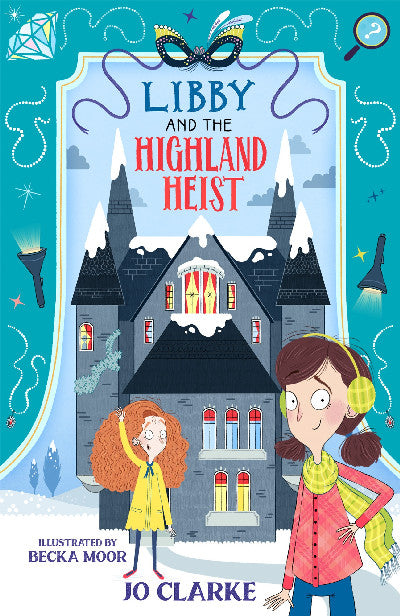 Clawr llyfr / Book cover: Libby and the Highland Heist