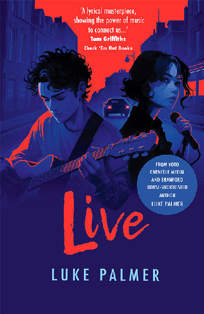 Clawr llyfr / Book cover: Live