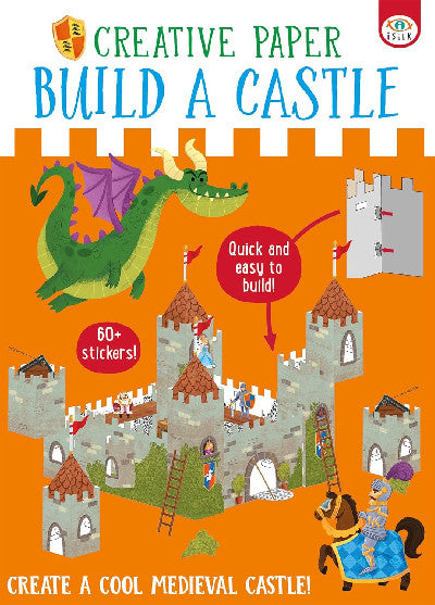 Clawr llyfr / Book cover: Creative Paper: Build a Castle