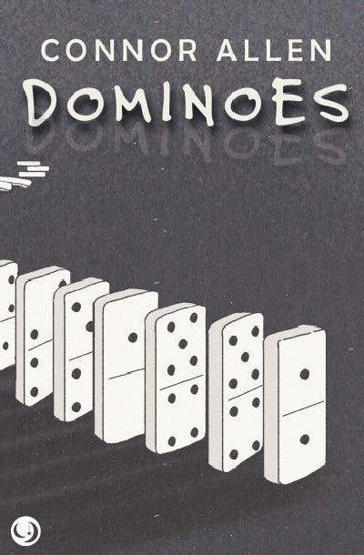 Clawr llyfr / Book cover: Dominoes