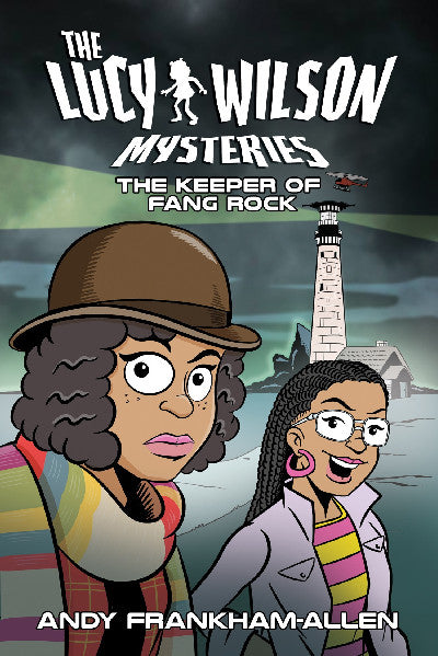Clawr llyfr / Book cover: The Lucy Wilson Mysteries: The Keeper of Fang Rock