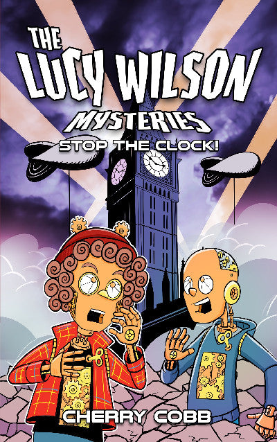 Clawr llyfr / Book cover: The Lucy Wilson Mysteries: Stop the Clock!