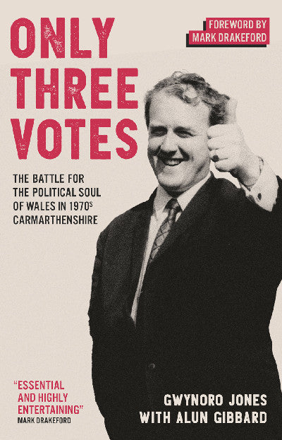 Clawr llyfr / Book cover: Only Three Votes
