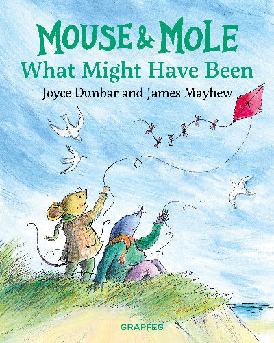 Clawr llyfr / Book cover: Mouse and Mole: What Might Have Been
