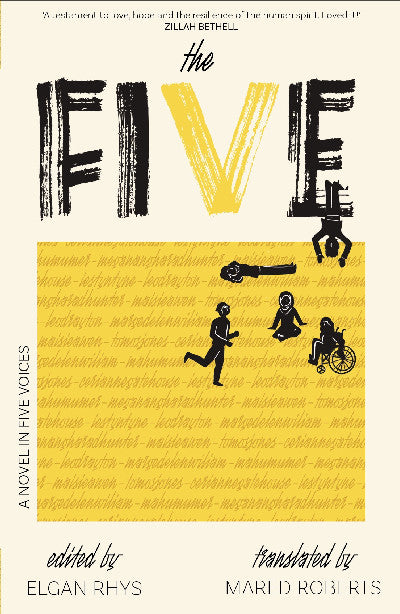 Clawr llyfr / Book cover: The Five