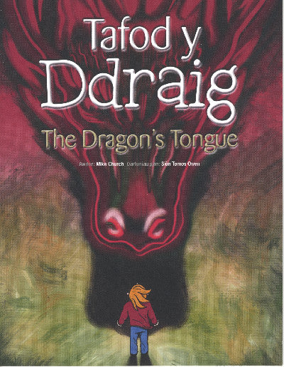 Clawr llyfr / Book cover: Tafod y Ddraig / The Dragon's Tongue