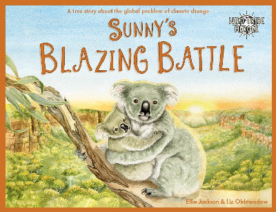 Clawr llyfr / Book cover: Wild Tribe Heroes: Sunny's Blazing Battle