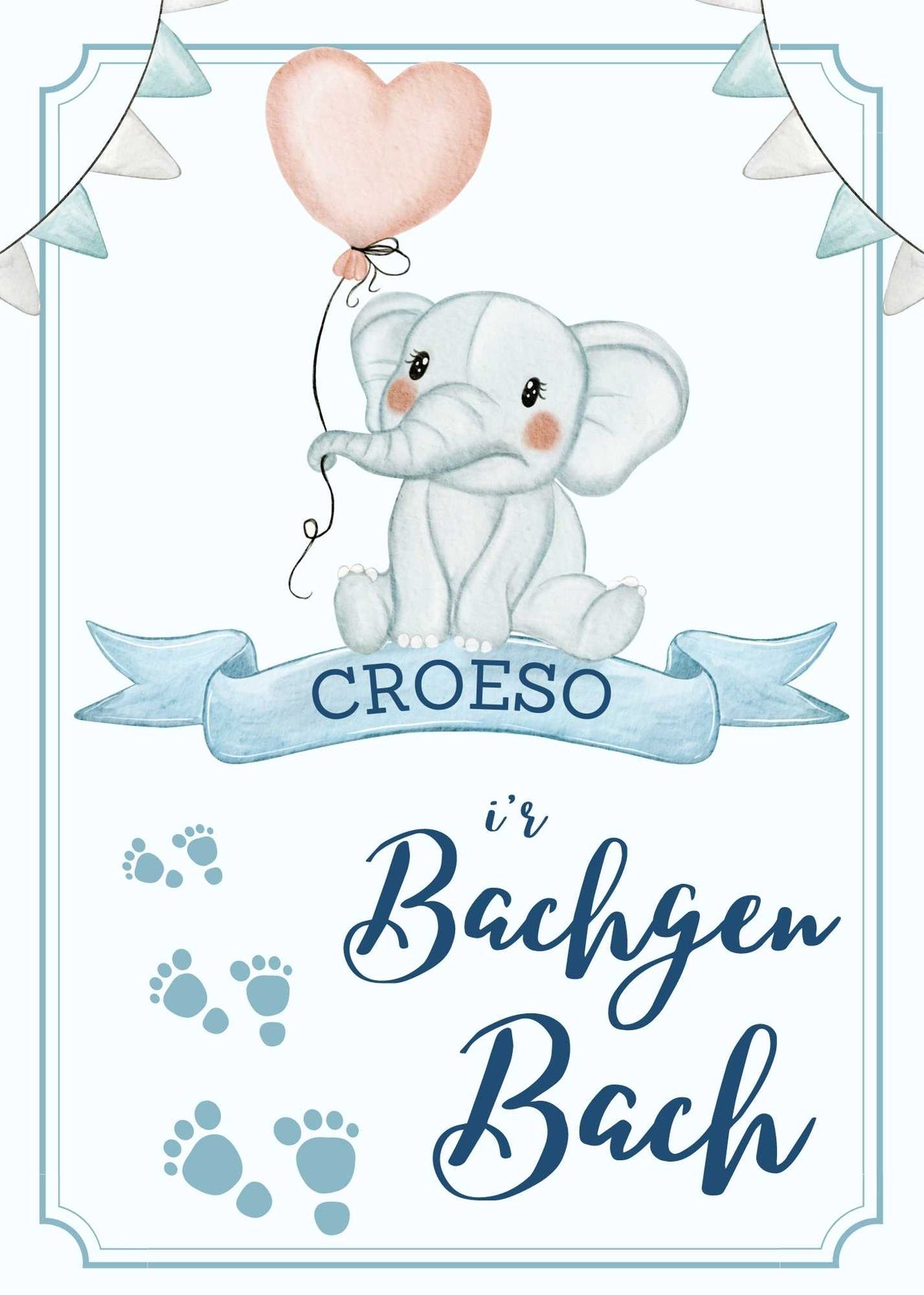 Croeso i'r Bachgen Bach | Cardiau.Cymru - Siop Y Pentan