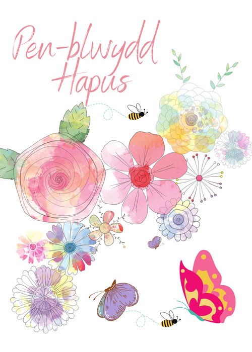 Penblwydd Hapus | Cardiau.Cymru - Siop Y Pentan