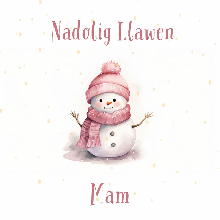 Nadolig Llawen Mam | Cardiau.Cymru - Siop Y Pentan