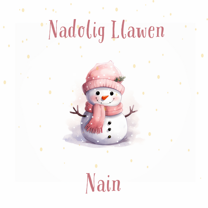 Nadolig Llawen Nain | Cardiau.Cymru