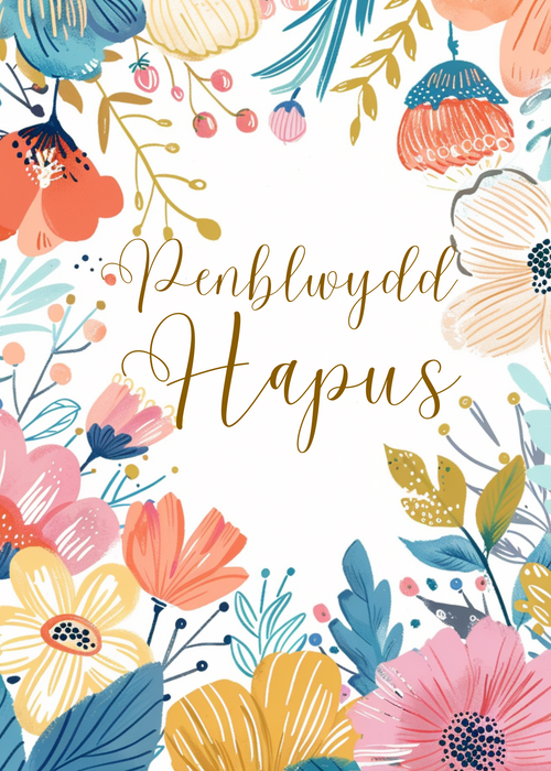 Penblwydd Hapus | Cardiau.Cymru