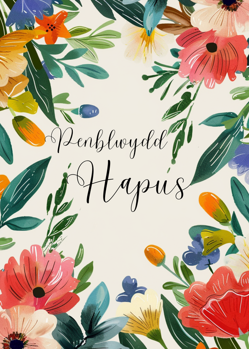 Penblwydd Hapus | Cardiau.Cymru