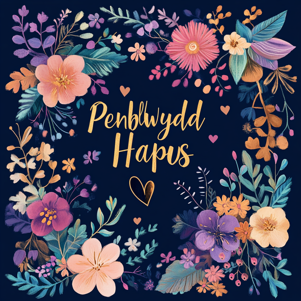 Penblwydd Hapus | Cardiau.Cymru - Siop Y Pentan