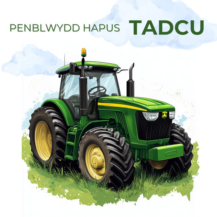 Penblwydd Hapus Tadcu | Cardiau.Cymru