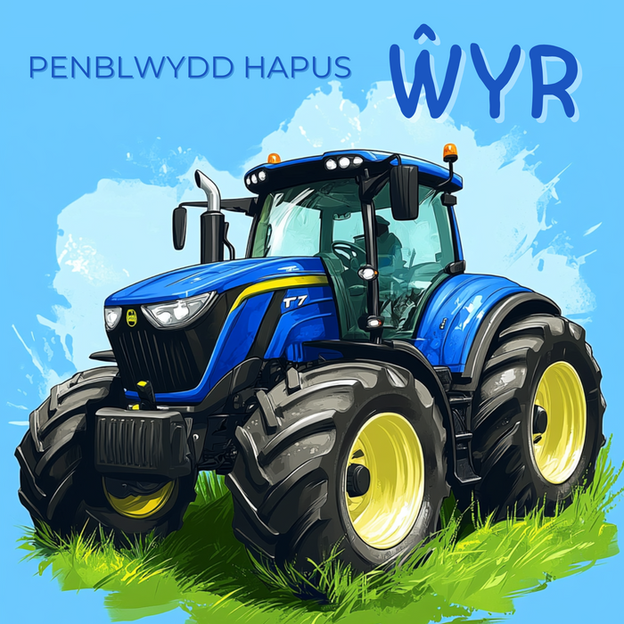 Penblwydd Hapus Wyr | Cardiau.Cymru