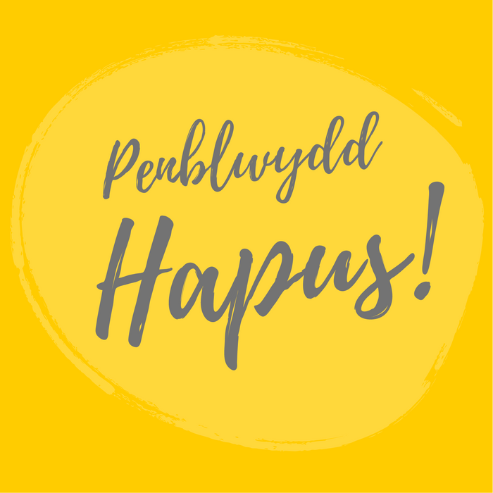 Penblwydd Hapus | Cardiau Myrddin - Siop Y Pentan