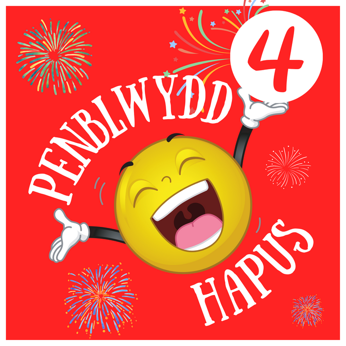 Penblwydd Hapus 4 | Cardiau.Cymru - Siop Y Pentan
