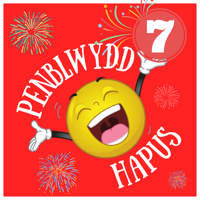 Penblwydd Hapus 7 | Cardiau.Cymru - Siop Y Pentan