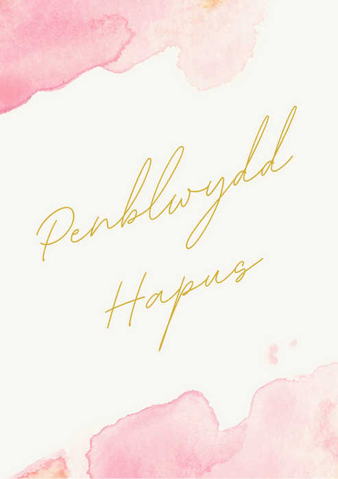 Penblwydd Hapus | Cardiau.Cymru - Siop Y Pentan