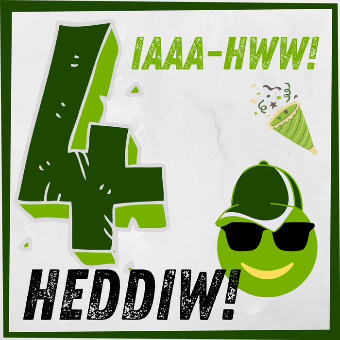 Penblwydd Hapus 4 | Cardiau.Cymru - Siop Y Pentan