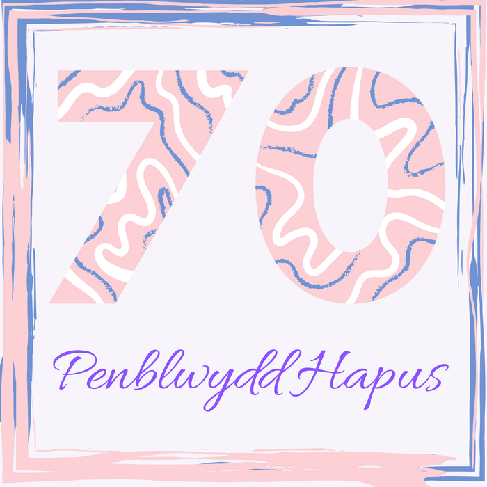 Penblwydd Hapus 70 | Cardiau.Cymru - Siop Y Pentan