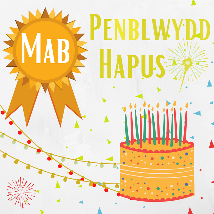 Penblwydd Hapus Mab | Cardiau.Cymru - Siop Y Pentan