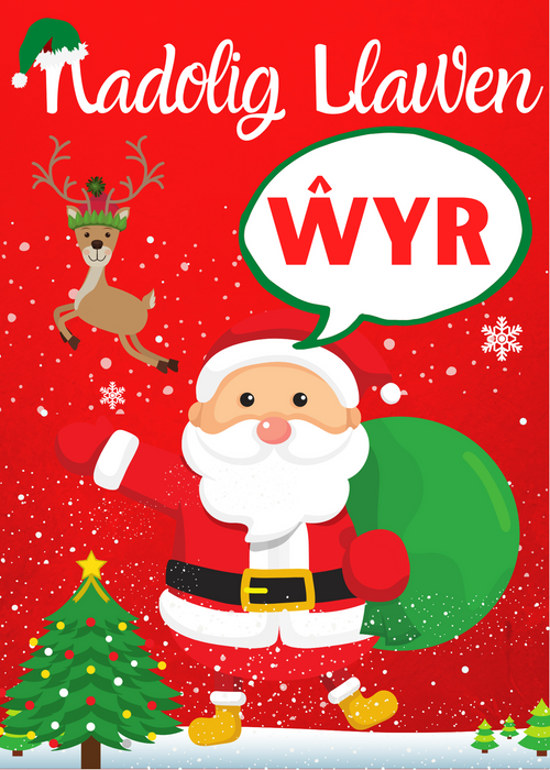 Nadolig Llawen Wyr | Cardiau.Cymru - Siop Y Pentan