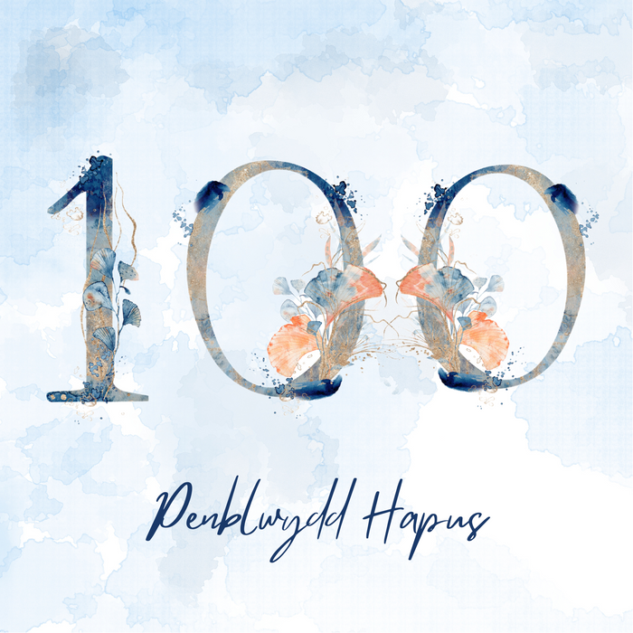 Penblwydd Hapus 100 | Cardiau.Cymru - Siop Y Pentan