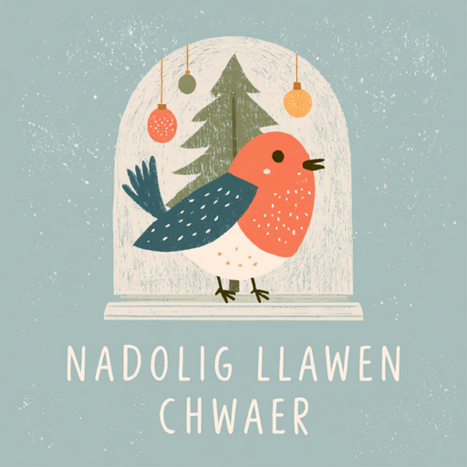 Nadolig Llawen Chwaer | Cardiau.Cymru - Siop Y Pentan