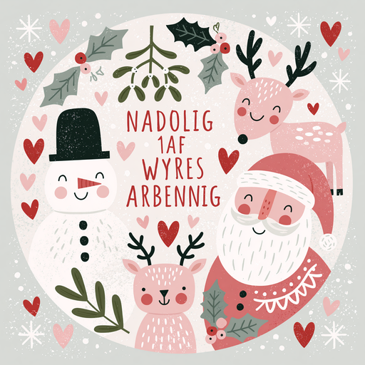 Nadolig Llawen Wyres | Cardiau.Cymru - Siop Y Pentan