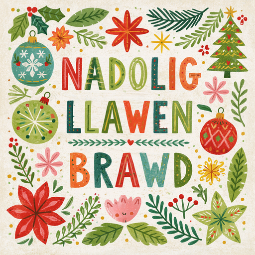 Nadolig Llawen Brawd | Cardiau.Cymru - Siop Y Pentan