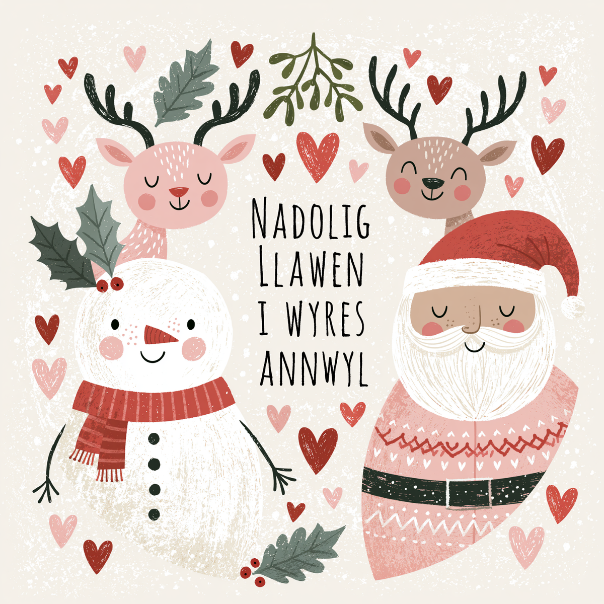 Nadolig Llawen Wyres | Cardiau.Cymru - Siop Y Pentan