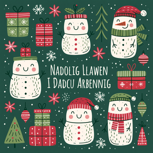 Nadolig Llawen Tadcu | Cardiau.Cymru - Siop Y Pentan