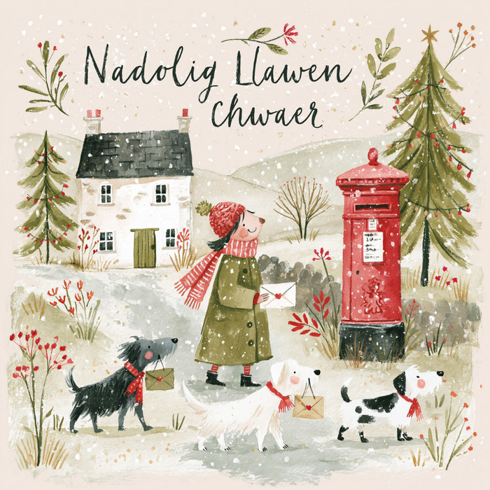 Nadolig Llawen Chwaer | Cardiau.Cymru - Siop Y Pentan