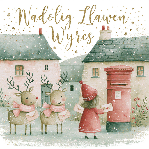 Nadolig Llawen Wyres | Cardiau.Cymru - Siop Y Pentan