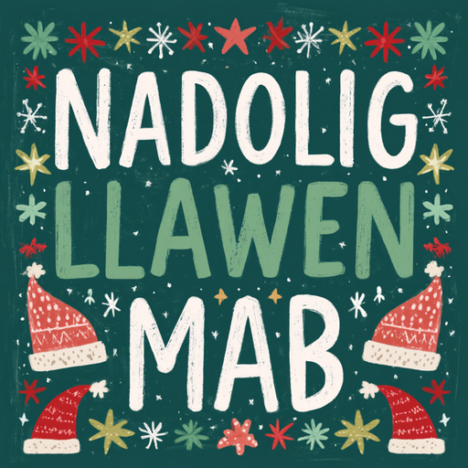Nadolig Llawen Mab | Cardiau.Cymru - Siop Y Pentan