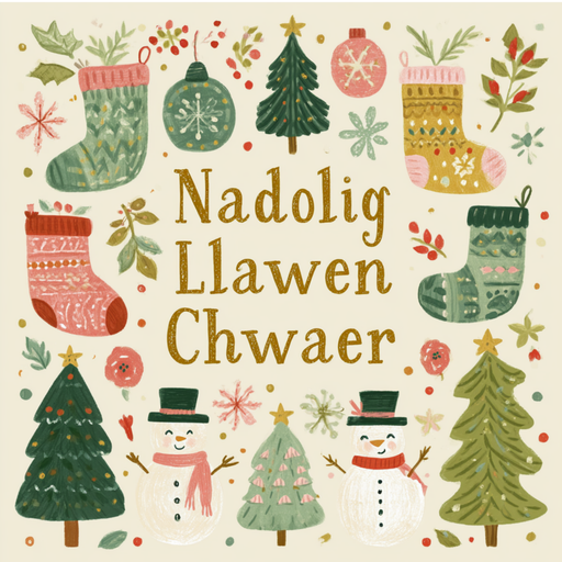 Nadolig Llawen Chwaer | Cardiau.Cymru - Siop Y Pentan