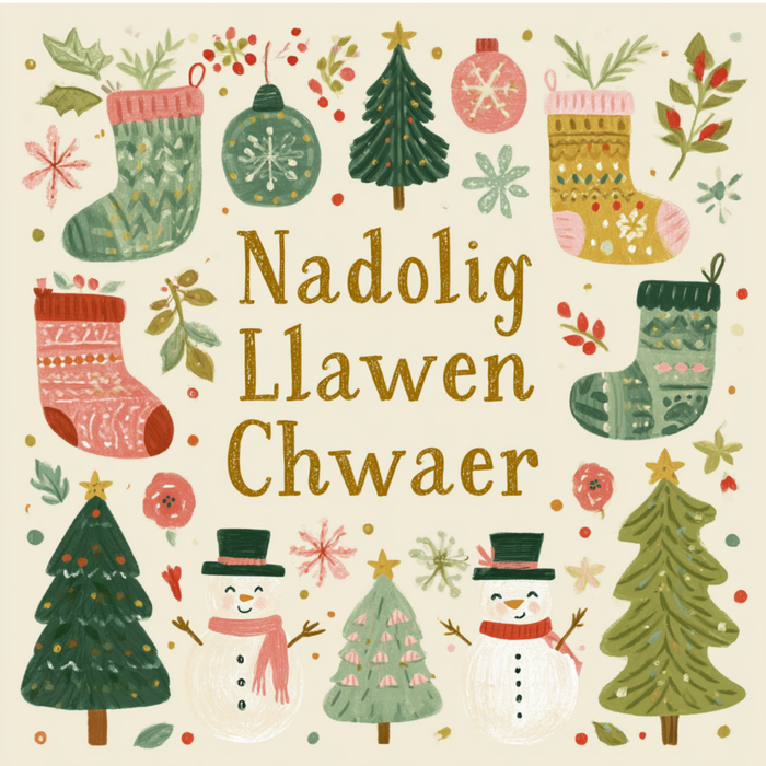 Nadolig Llawen Chwaer | Cardiau.Cymru - Siop Y Pentan