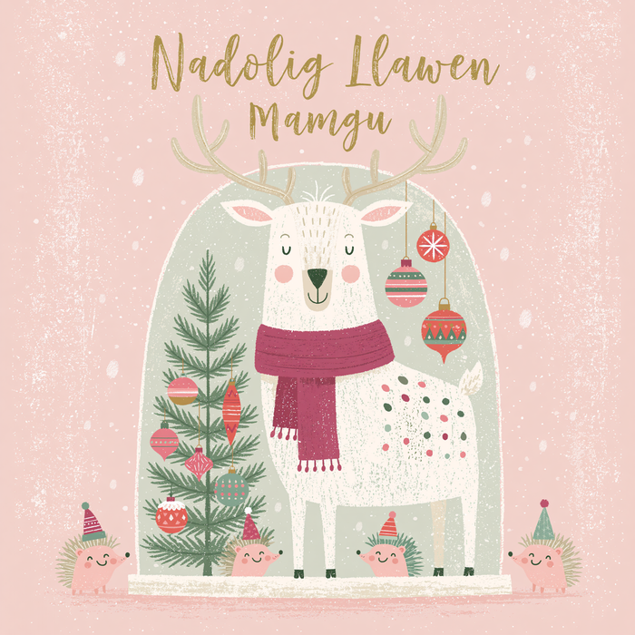 Nadolig Llawen Mamgu | Cardiau.Cymru - Siop Y Pentan