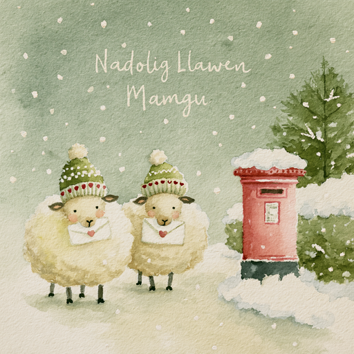 Nadolig Llawen Mamgu | Cardiau.Cymru - Siop Y Pentan
